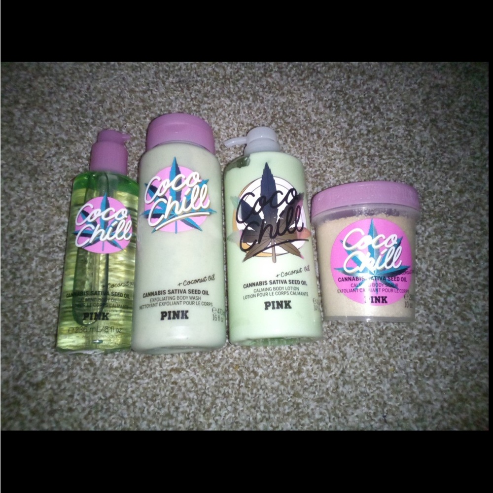 Victoria's Secret Pink Coco Chill Calming with Cannabis Sativa Seed